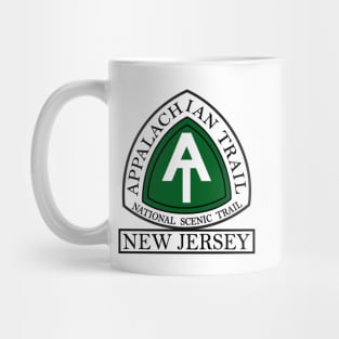 Appalachian Trail National Scenic Trail New Jersey NJ Mug